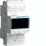 Przekaźnik różnicowo-prądowy 0,03-30A, regulowana zwłoka, 50% LCD, test