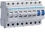 Modułowy przełącznik zasilania 3P+N I-0-II 63A 400VAC