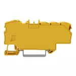 Złączka rozgałęźna z otworem montażowym 1 x 6 mm² / 6 x 1,5 mm², żółty