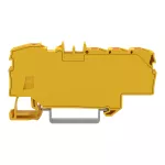 Złączka rozgałęźna z przyciskami 1 x 6 mm² / 6 x 1,5 mm², żółty