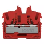 Złączka przelotowa Mini 2-przewodowa z otworem montażowym 2,5 mm², czerwony 2052-303