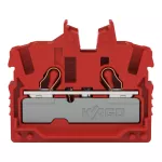 Złączka przelotowa Mini 2-przewodowa z otworem montażowym 2,5 mm², czerwony 2052-323