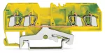 4-przewodowa złączka PE 2,5 mm², żółto-zielona 280-677