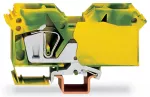 2-przewodowa złączka PE 35mm², żółto-zielona 285-607