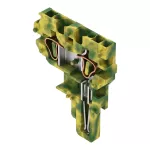Moduł wewnętrzny 2-przewodowe gniazdo CAGE CLAMP®, żółto-zielony