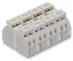 4-przewodowy blok zasilający 4-bieg., biały 862-604