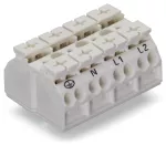 4-przewodowy blok zasilający 4-bieg., biały 862-9694