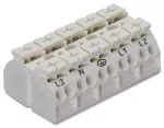 4-przewodowy blok zasilający 5-bieg., biały 862-605