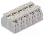 4-przewodowy blok zasilający 5-bieg., biały 862-9605