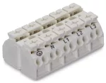 4-przewodowy blok zasilający do zastosowań Ex e II 5-bieg., biały 862-1605/999-950