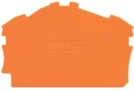 Ścianka końcowa/wewnętrzna gr. 0,8 mm, pomarańczowa 2002-6392