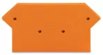 Ścianka końcowa/wewnętrzna gr. 2,5 mm, pomarańczowa 280-331