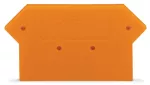 Ścianka końcowa/wewnętrzna gr. 4 mm, pomarańczowa 282-317