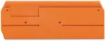 Ścianka końcowa/wewnętrzna gr. 2,5 mm, pomarańczowa 880-339