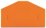 Ścianka rozdzielająca gr. 2,5 mm wystająca, pomarańczowa