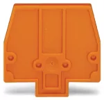 Ścianka rozdzielająca gr. 2 mm wystająca, pomarańczowa 870-929