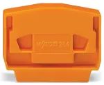 Ścianka końcowa/wewnętrzna gr. 4 mm, pomarańczowa 264-369
