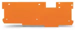Ścianka końcowa/wewnętrzna gr. 1,1 mm, pomarańczowa 769-321