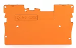 Ścianka końcowa gr. 1 mm, pomarańczowa 2022-1692