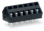 Złącze THR do PCB 2,5 mm² raster 5 mm 2-bieg., czarny