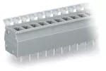 Złączka do płytek drukowanych przycisk 2,5 mm² RM 5/5,08 mm 8-bieg, szara 255-408