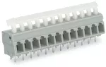 Złączka do płytek drukowanych przycisk 2,5 mm² RM 5/5,08 mm 2-bieg, szara 257-452