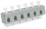 Złączka do płytek drukowanych przycisk 2,5 mm² RM 10/10,16 mm 3-bieg, szara 257-653
