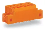 Złączka do płytek drukowanych 1,5 mm² RM 3,81 mm 10-bieg, pomarańczowa 739-340/001-000