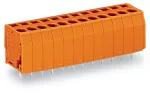 Złączka do płytek drukowanych 2,5 mm² RM 5,08 mm 2-bieg, pomarańczowa 739-152