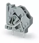 Modularna złączka do płytek drukowanych 4 mm² RM 5 mm 1-bieg, szara 745-801