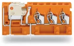 3-przew modul zł do płytek druk z łącznikiem nożowym 2,5 mm² RM 5,08 mm, pomarańczowa