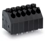 Złączka THR do płytek drukowanych przycisk 1,5 mm² RM 3,5 mm 6-bieg, czarny 250-106/353-604