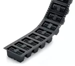 Złączka THR do płytek drukowanych przycisk 1,5 mm² RM 3,5 mm 2-bieg, czarny 250-202/353-604/997-404