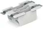 Złączka SMD-Through-Board do pł.druk. 0,75 mm² raster 6,5 mm 2-bieg., biała 2070-452/998-406