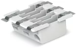 Złączka SMD-Through-Board do pł.druk. 0,75 mm² raster 6,5 mm 3-bieg., biała 2070-453/998-406