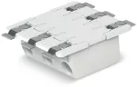 Złączka SMD-Through-Board do pł.druk. 0,75 mm² raster 6,5 mm 3-bieg., biała 2070-463/998-406