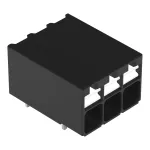 Złączka THR do płytek drukowanych przycisk 1,5 mm² RM 3,5 mm 3-bieg, czarny 2086-1203/300-000