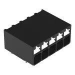 Złączka THR do płytek drukowanych przycisk 1,5 mm² RM 3,5 mm 5-bieg, czarny 2086-1205/300-000