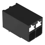 Złączka THR do płytek drukowanych przycisk 1,5 mm² RM 3,5 mm 2-bieg, czarny 2086-1222/300-000