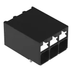 Złączka THR do płytek drukowanych przycisk 1,5 mm² RM 3,5 mm 3-bieg, czarny 2086-1223/300-000