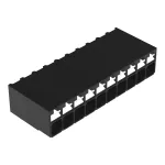 Złącze THR do PCB przycisk 1,5 mm² raster 3,5 mm 10-bieg., czarny 2086-1230/300-000/997-607