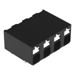 Złączka THR do płytek drukowanych przycisk 1,5 mm² RM 5 mm 4-bieg, czarny 2086-3204/300-000