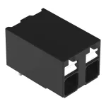 Złączka THR do płytek drukowanych przycisk 1,5 mm² RM 5 mm 2-bieg, czarny 2086-3222/300-000