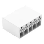 Złączka SMD do PCB przycisk 1,5 mm² raster 3,5 mm 5-bieg., biały 2086-1205/700-650/997-605