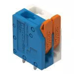 Złącze do PCB dźwignia 1,5 mm² raster 3,5 mm 2-bieg., biały/niebieski 2601-3102/987-100