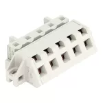 1-przewodowe gniazdo, kątowe CAGE CLAMP®, pełna ochrona przed błędnym wetknięciem, jasnoszary 721-335/031-000