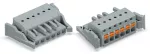 1-przewodowe gniazdo przycisk Push-in CAGE CLAMP®, szara 2231-102/037-000