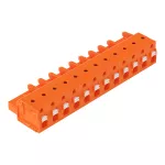 1-przewodowe gniazdo przycisk Push-in CAGE CLAMP®, pomarańczowa 2231-712/026-000