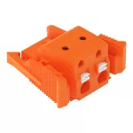 1-przewodowe gniazdo przycisk Push-in CAGE CLAMP®, pomarańczowa 2231-702/037-000