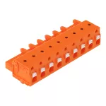 1-przewodowe gniazdo przycisk Push-in CAGE CLAMP®, pomarańczowa 2231-709/008-000